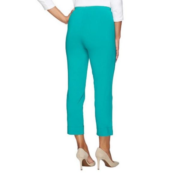 Women with Control Petite Crop Pants 1285 - Picture 2 of 4